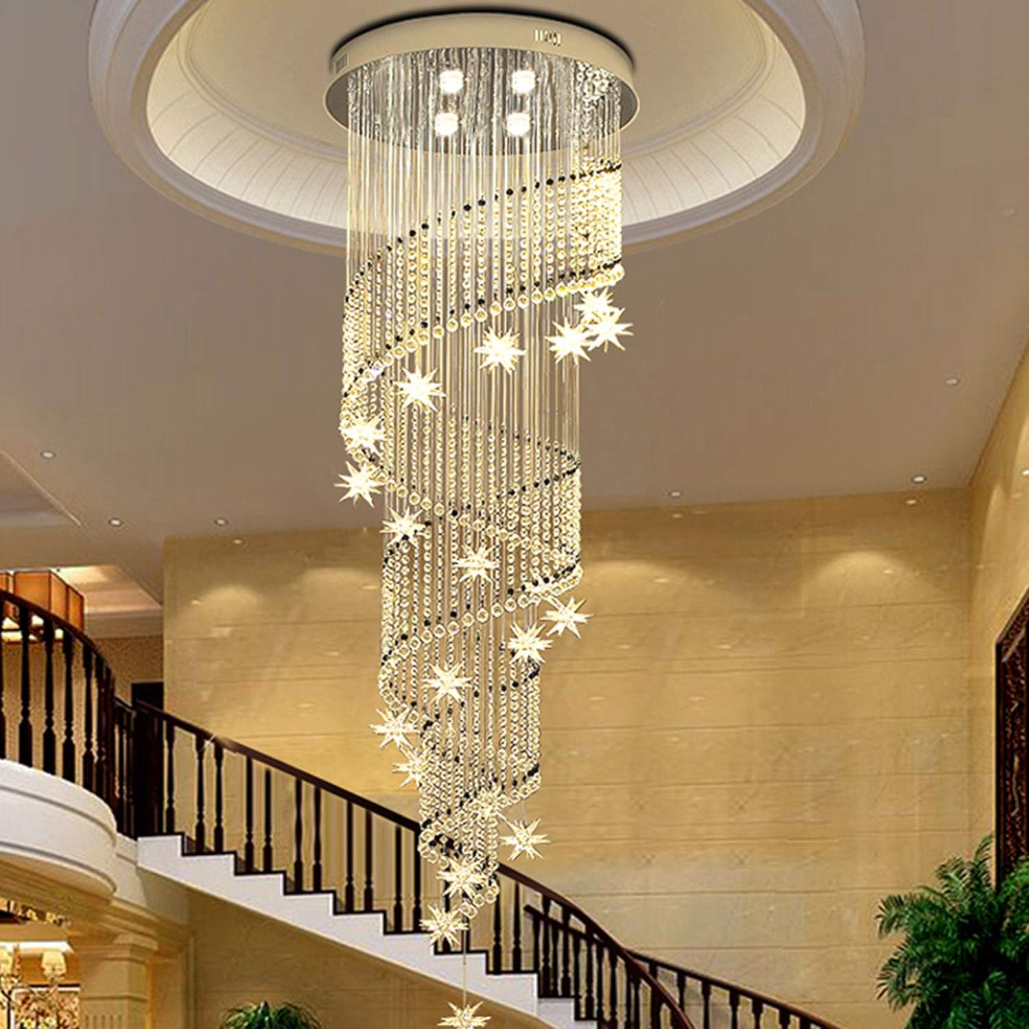 seus lighting staircase chandelier collection